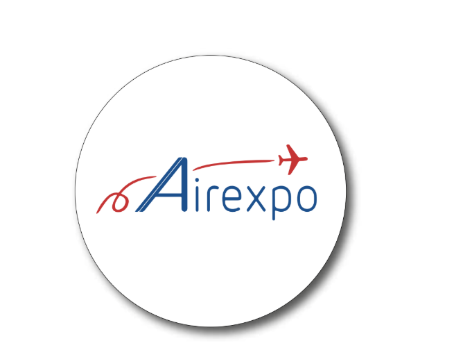 Stickers Airexpo ronds 5 cm