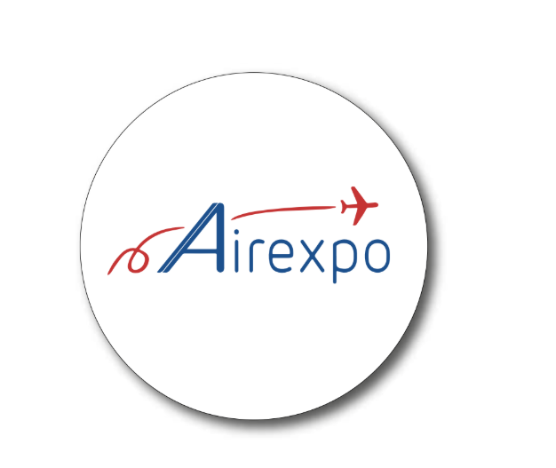 Magnet rond Airexpo 5cmx5cm
