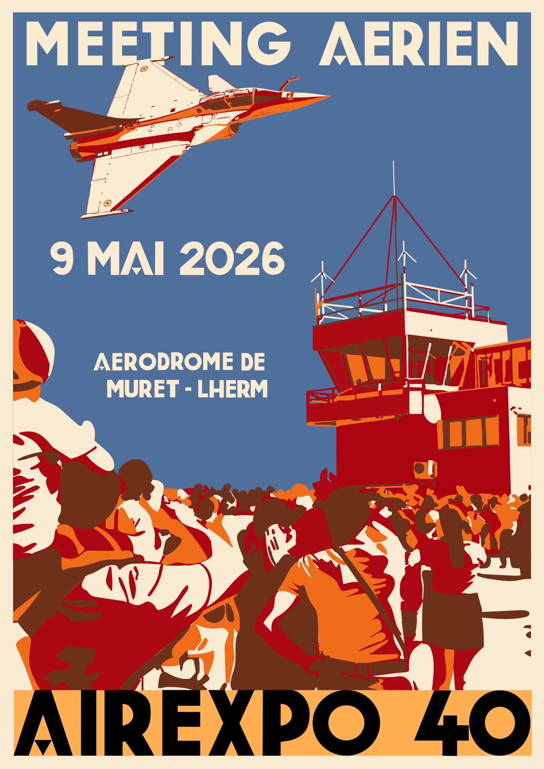 Affiche officielle AirExpo 40ème édition